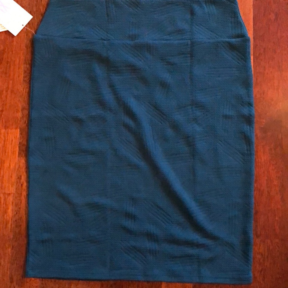 Lularoe XL teal cassie NWT